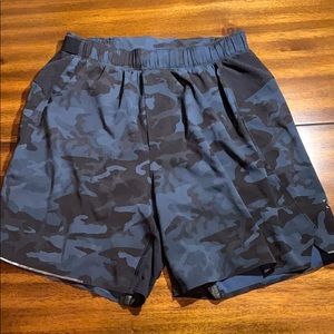 Lululemon camo shorts